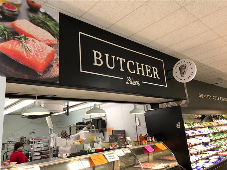 Our prime meat and fish department are still cut and displayed by our butchers!